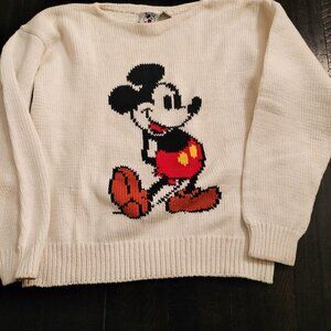 Vintage Mickey Mouse knitted sweatshirt